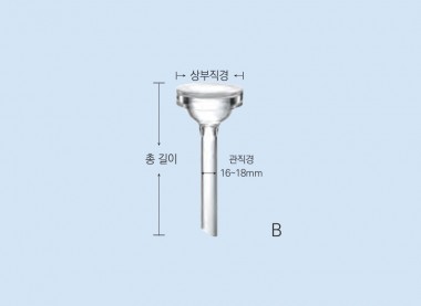 S.S 여과장치 휠타서포트 고무마개형 Boro3.3